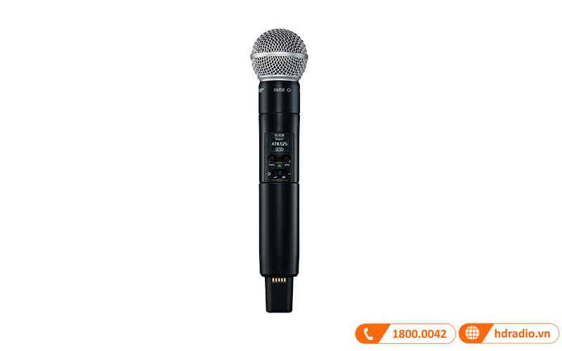 Micro không dây Shure SLXD24DA/SM58, Chống nhiễu-3