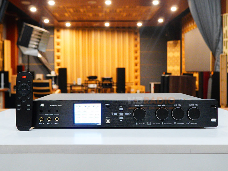 Vang số JKaudio X9000 Pro, Chống Hú Rít, 6CH, Chip DSP mới