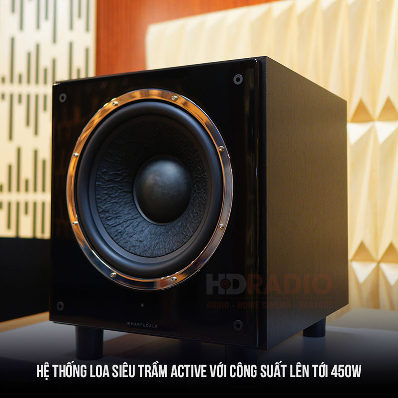 Loa Sub Wharfedale SW12, Bass 30cm, Công Suất 450W Peak, SPL 118dB-4