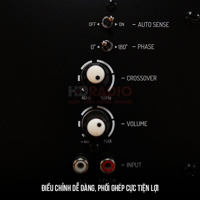 Loa Sub Wharfedale SW12, Bass 30cm, Công Suất 450W Peak, SPL 118dB-6