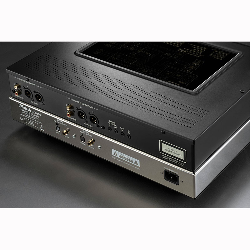 Đầu CD McIntosh MCD600, OPTICAL, COAXIAL (Hỗ trợ CD, SACD, CD-R, CD-RW, DVD)-5
