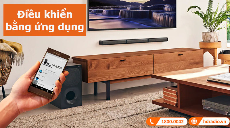 Loa soundbar Sony HT-S40R, 5.1 Kênh Giả Lập Âm Thanh Vòm Dolby Digital, Công Suất 600W, Optical, HDMI ARC,Bluetooth-6
