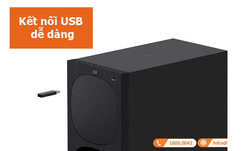Loa soundbar Sony HT-S40R, 5.1 Kênh Giả Lập Âm Thanh Vòm Dolby Digital, Công Suất 600W, Optical, HDMI ARC,Bluetooth-10