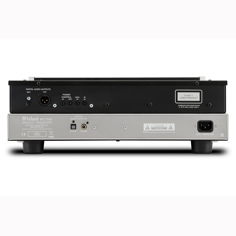 Đầu CD McIntosh MCT500, OPTICAL, COAXIAL (Hỗ trợ CD, SACD, CD-R/RW, DVD-R)-3