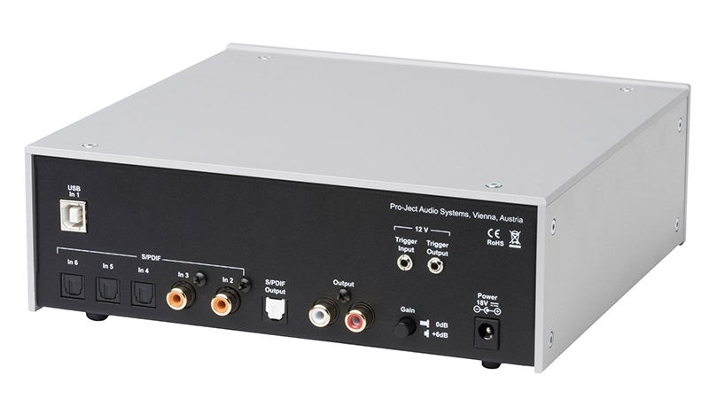 DAC Pro-Ject DAC Box DS2 Ultra, Chip Asahi Kasei Microdevices AK4490, RCA, OPTICAL-1