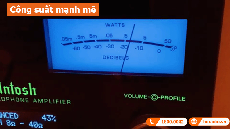 Headphone Amply McIntosh MHA150-5