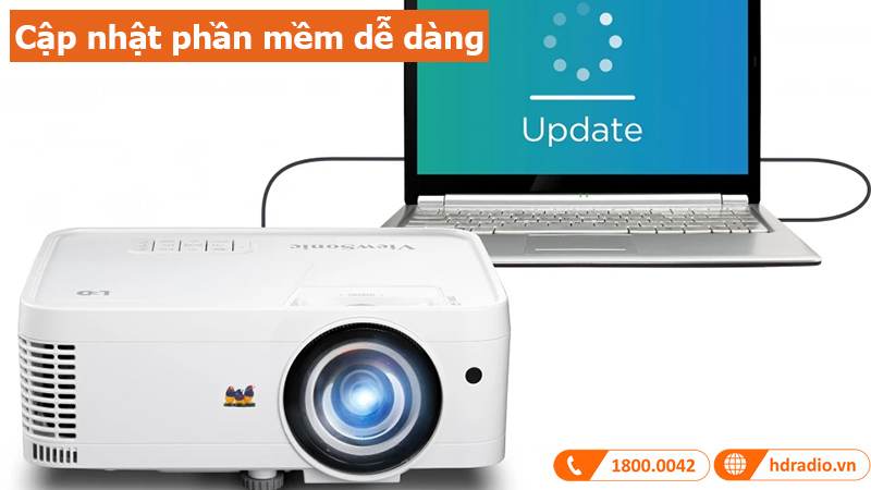 Máy Chiếu Gần ViewSonic LS550WH, 3000 Lumens, Led 30.000H-3