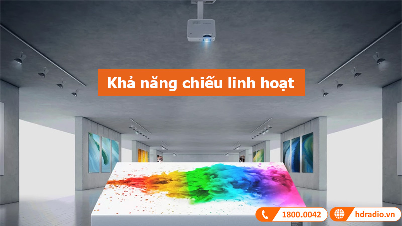 Máy Chiếu Gần ViewSonic LS550WH, 3000 Lumens, Led 30.000H-9