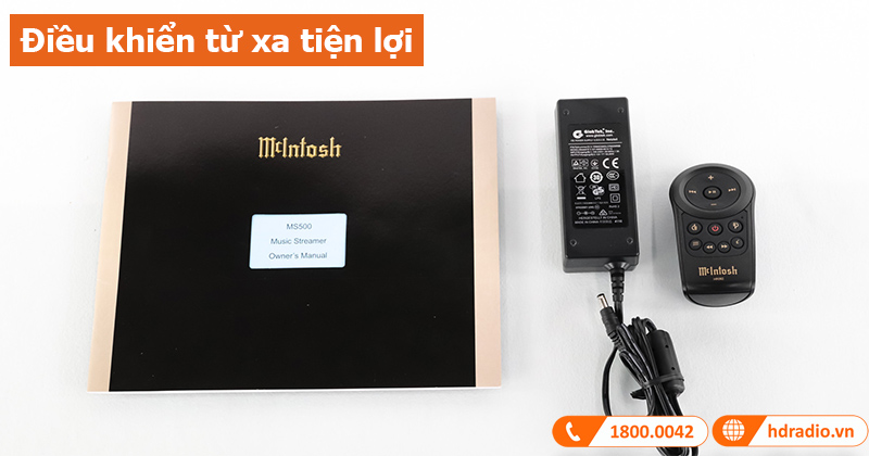 Streaming Audio Player + Music Server McIntosh MS500, Hỗ trợ quản lý nhạc số, Ethernet-4