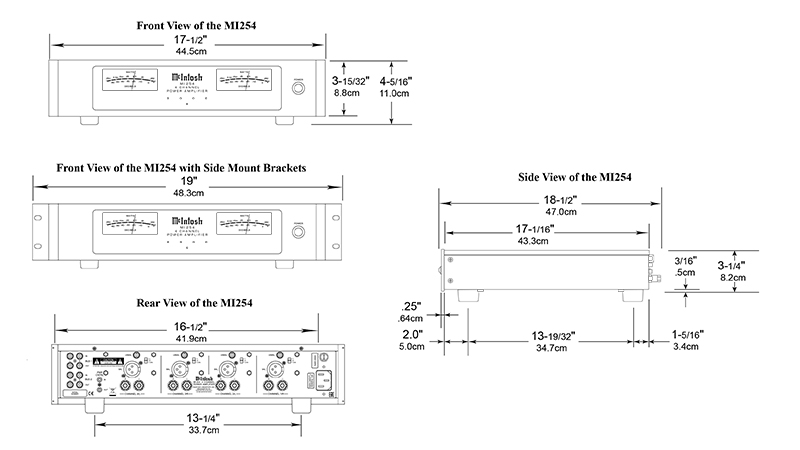 Power Amply McIntosh MI254-2