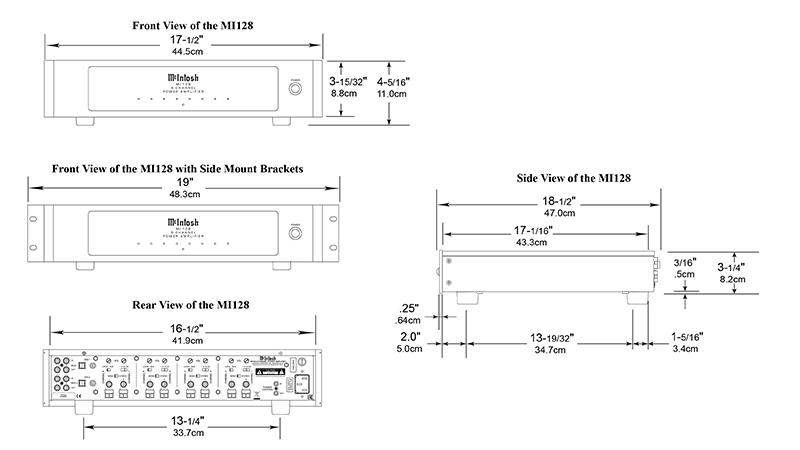 Power Amply McIntosh MI128-2
