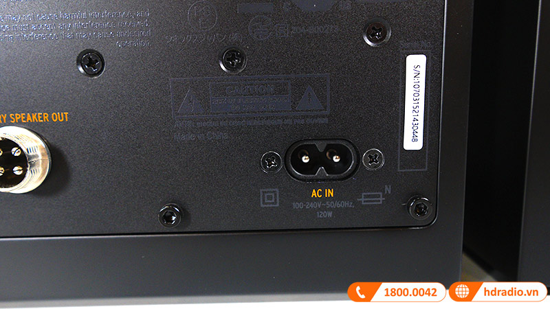 Loa Klipsch The Fives McLaren Edition, 160W, Bluetooth, AUX, RCA, Optical, USB, HDMI ARC-14