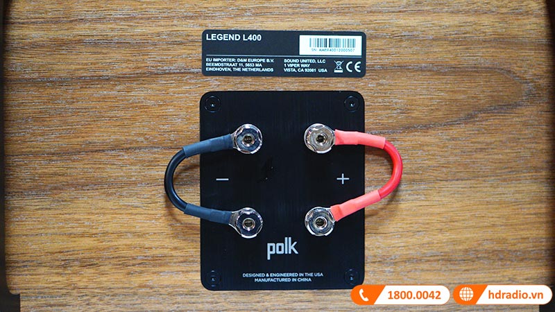 Loa Polk Audio Legend L400 (Độ nhạy 87.5dB, Tần số 38Hz-50KHz)-8