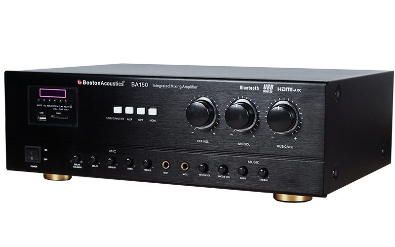 Amply Boston BA150, 150W, Bluetooth, HDMI, USB, OPTICAL-3