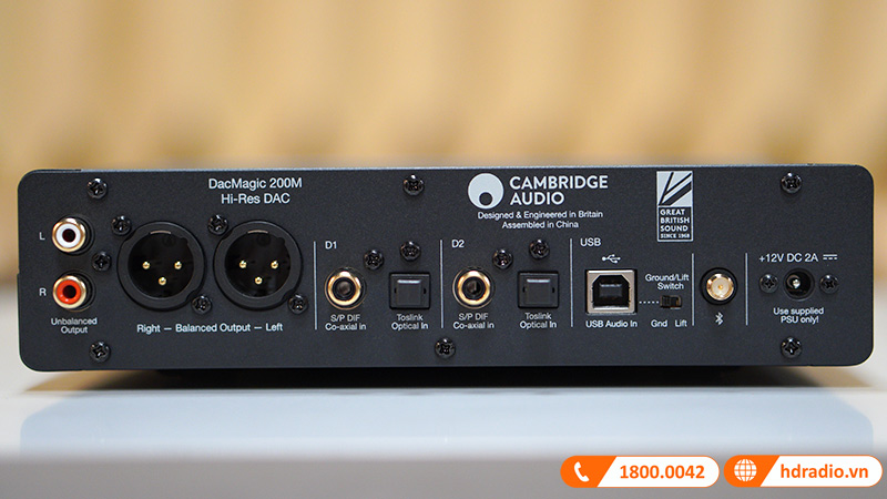DAC Cambridge Audio DacMagic 200M, Chip ESS ES9028Q2M, Bluetooth, USB-6