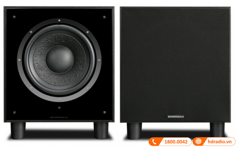 Loa Sub Wharfedale SW10, Sub điện, 200W RMS, Bass 25cm-4