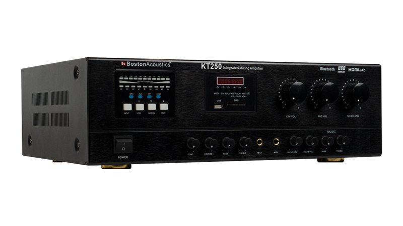 Amply Boston KT250, 2 kênh, 250W/CH, Bluetooth, HDMI, OPTICAL, USB-1