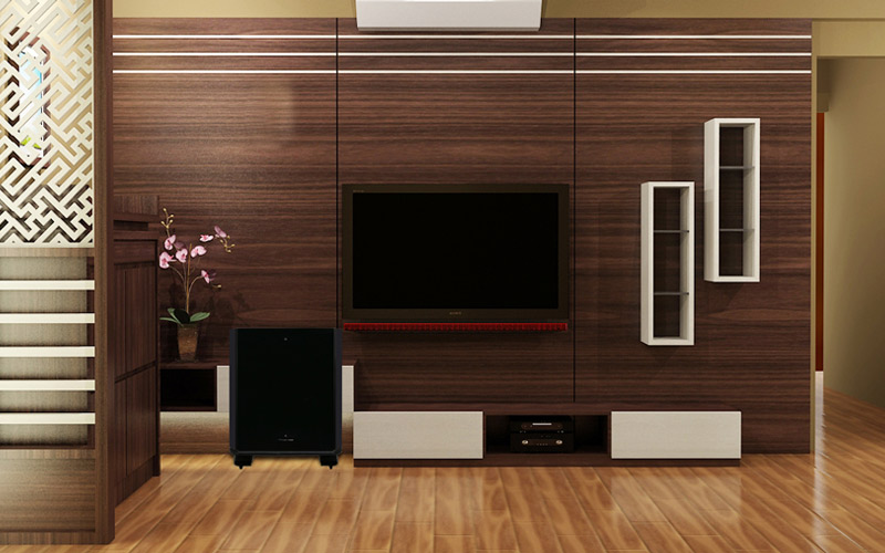 Loa Wharfedale Diamond 10.GX, Sub điện, Công suất 250W, Bass 25cm-6