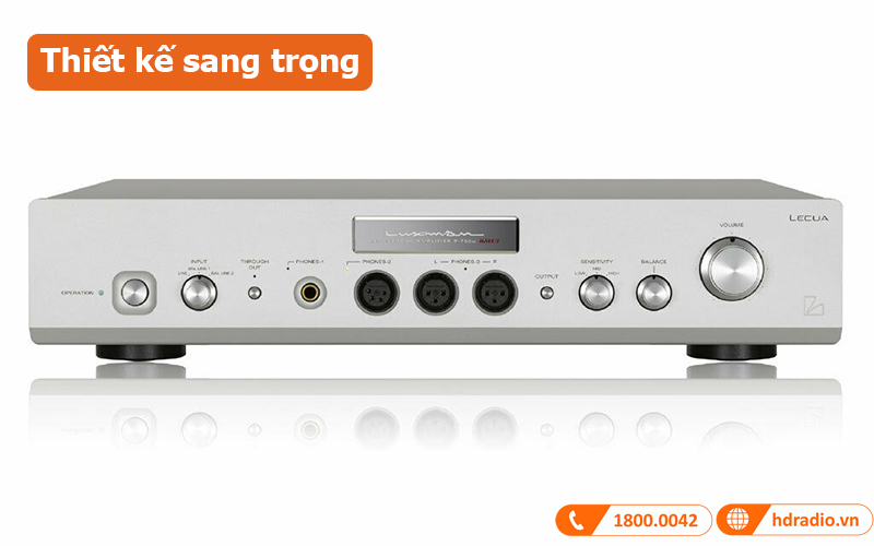 Headphone Amply Luxman P-750U MARK II, 2 kênh, 4W/CH (8 Ohm)-9