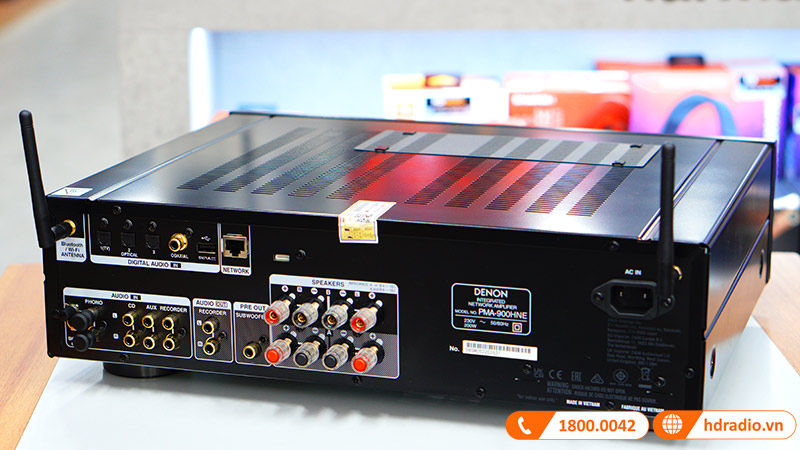 Amply Denon PMA-900HNE, 85W/CH, Bluetooth, Wifi, Airplay 2, HEOS, USB, Optical, Coaxial, HIRES-7