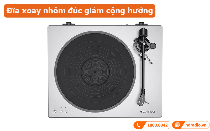Đầu Đĩa Than Cambridge Audio Alva ST, Hộp mực MM AT-VM95e, RCA, Bluetooth (33 1/3, 45 RPM)-5