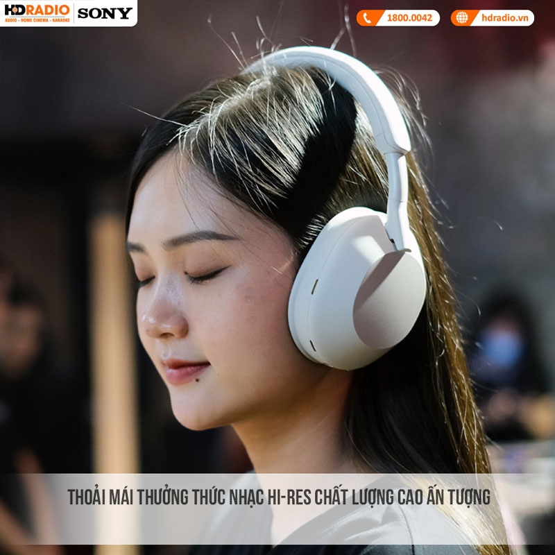 Tai Nghe Sony WH-1000XM5 (Chụp Tai, Chống Ồn, Pin 40 Giờ, Bluetooth 5.2)-7