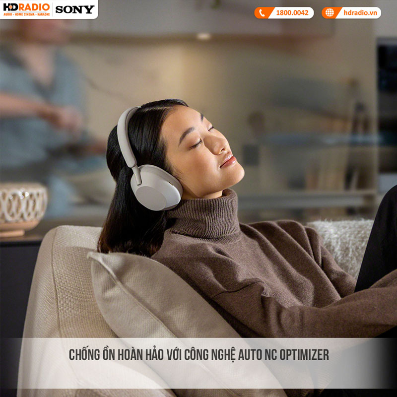 Tai Nghe Sony WH-1000XM5 (Chụp Tai, Chống Ồn, Pin 40 Giờ, Bluetooth 5.2)-8