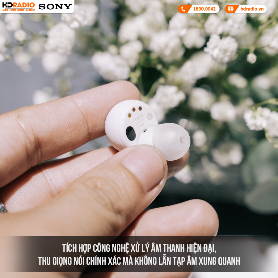 Tai Nghe Sony LinkBuds S (Không Dây, Chống Ồn, Pin 6 Giờ, IPX4, Bluetooth 5.2)-5