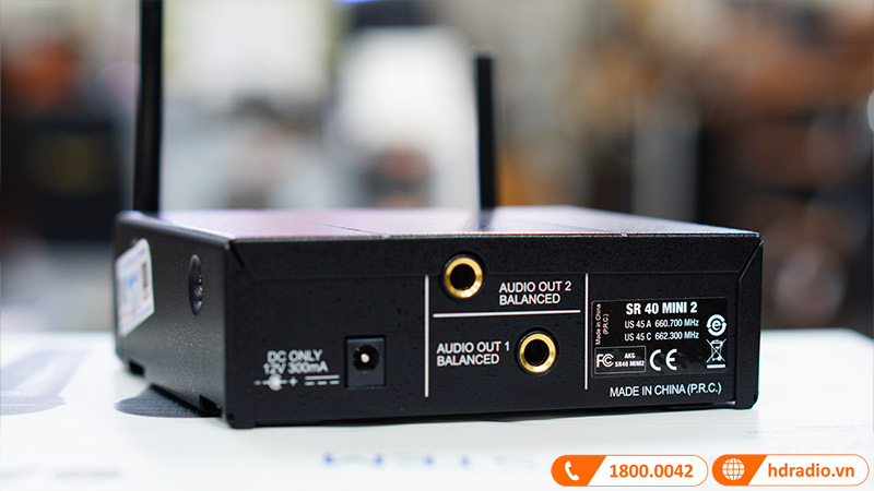 Micro Không Dây AKG WMS40 Mini 2, Công nghệ truyền âm HDAP-9