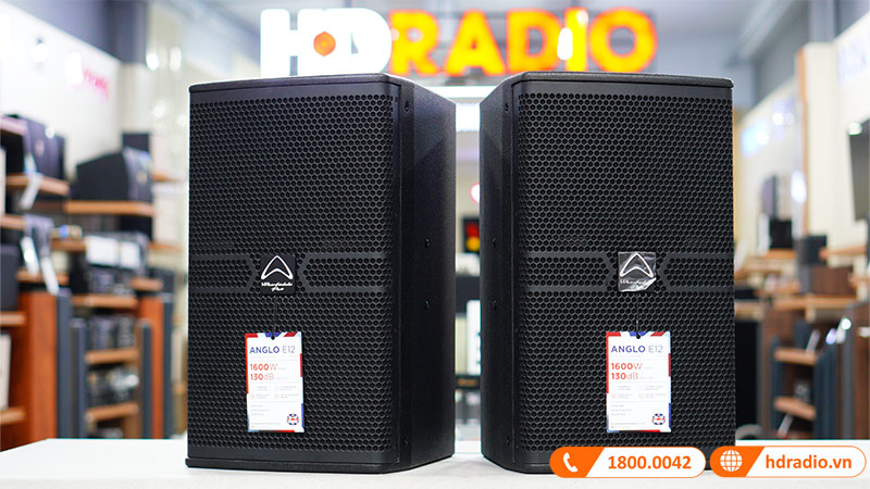 Loa Wharfedale ANGLO E12, Bass 30cm, công suất 400W, Từ Neo-1