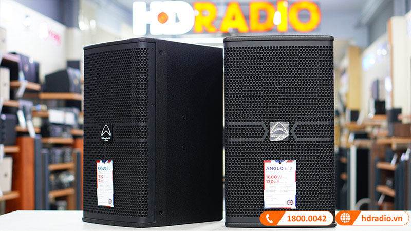 Loa Wharfedale ANGLO E12, Bass 30cm, công suất 400W, Từ Neo-3