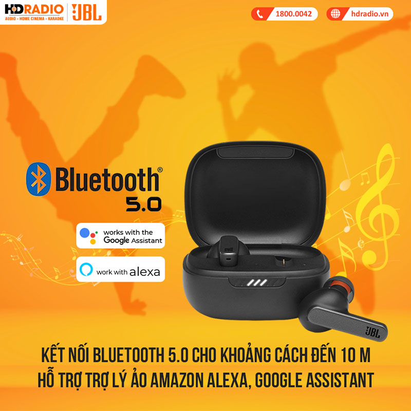Tai Nghe JBL Live Pro+ TWS (Không Dây, Chống Ồn, Pin 7 Giờ, IPX4, Bluetooth 5.0)-8