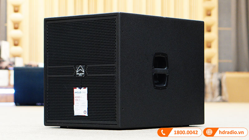 Loa Wharfedale ANGLO E18B, Sub hơi, Bass 50cm, 1000W-3