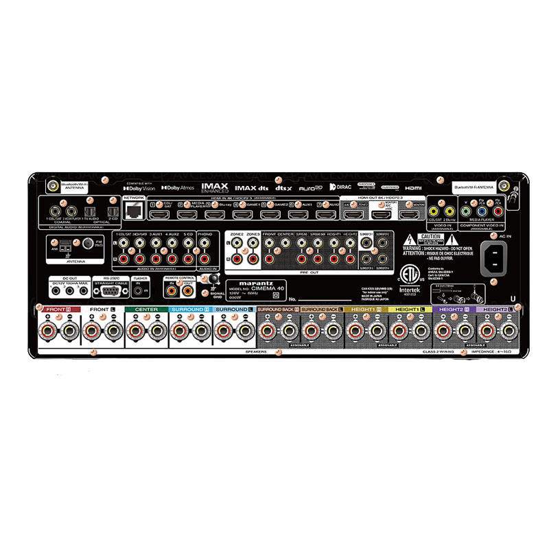 Amply Marantz Cinema 40-3