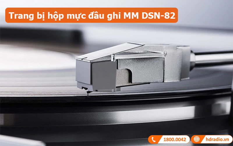 Đầu Đĩa Than Denon DP-29F, Hộp mực MM DSN-82, RCA (33 1/3, 45 RPM)-4