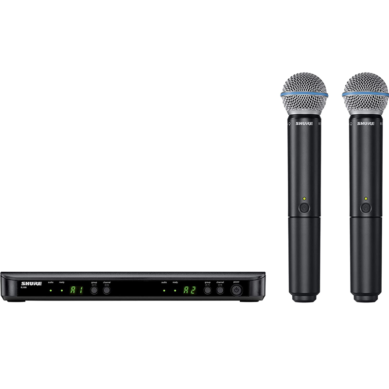 Micro không dây Shure BLX188A/B58-2