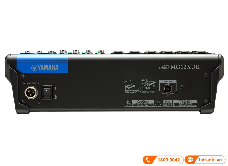 Bàn Mixer Yamaha MG12XUK-4