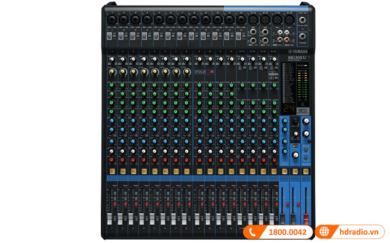 Bàn Mixer Yamaha MG20XU, 20 Kênh, Analog-1