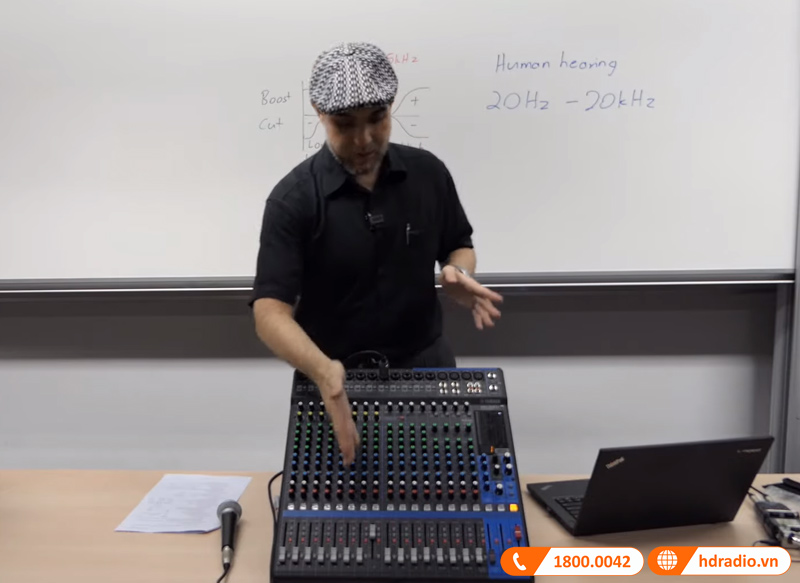 Bàn Mixer Yamaha MG20XU, 20 Kênh, Analog-7