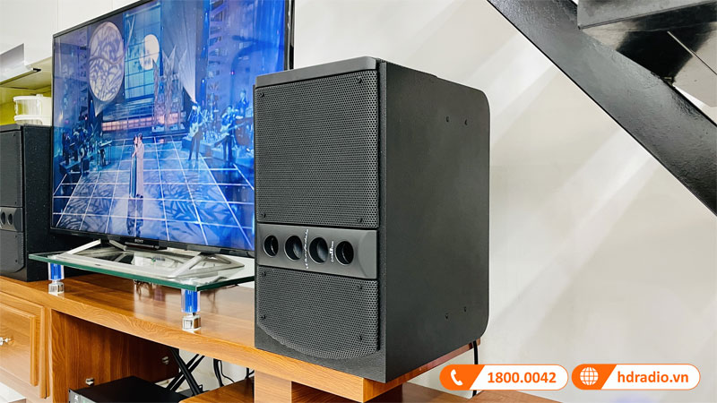 Dàn Karaoke Wharfedale HK36 ( Wharfedale 5090, Công suất, Neko DK1000, Micro Không dây )-4
