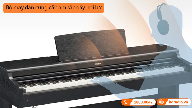 Đàn Piano Yamaha YDP 164, piano điện-10