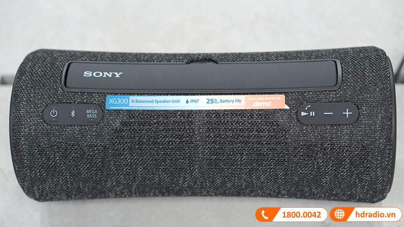 Loa Sony SRS-XG300, Pin 25h, IP67, Bluetooth 5.2, AUX-7