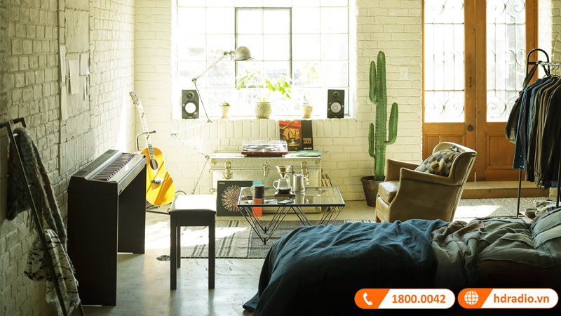 Đàn Piano Yamaha P125, piano điện-1