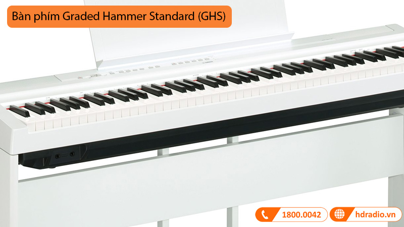 Đàn Piano Yamaha P125, piano điện-7