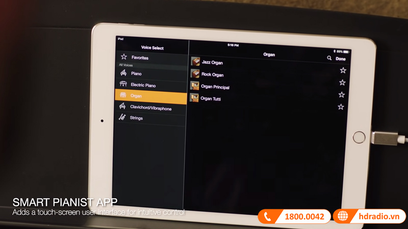 Đàn Piano Yamaha P125, piano điện-12