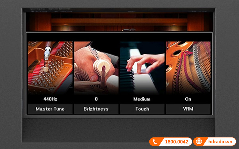 Đàn Piano Yamaha DGX 670, piano điện, 88 phím GHS, 630 âm sắc, 256 đa âm tối đa-17