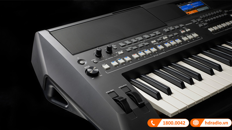 Đàn Organ Yamaha PSR SX600, 61 phím, 850 Tiếng nhạc, 43 Bộ Trống/SFX, 480 Tiếng nhạc XG, Unison Accent-1