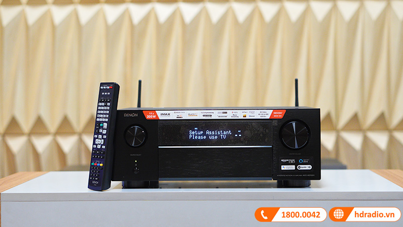 Amply Denon AVC-X6700H, 8K, 11.2 Kênh, 140W/CH, Bluetooth-1