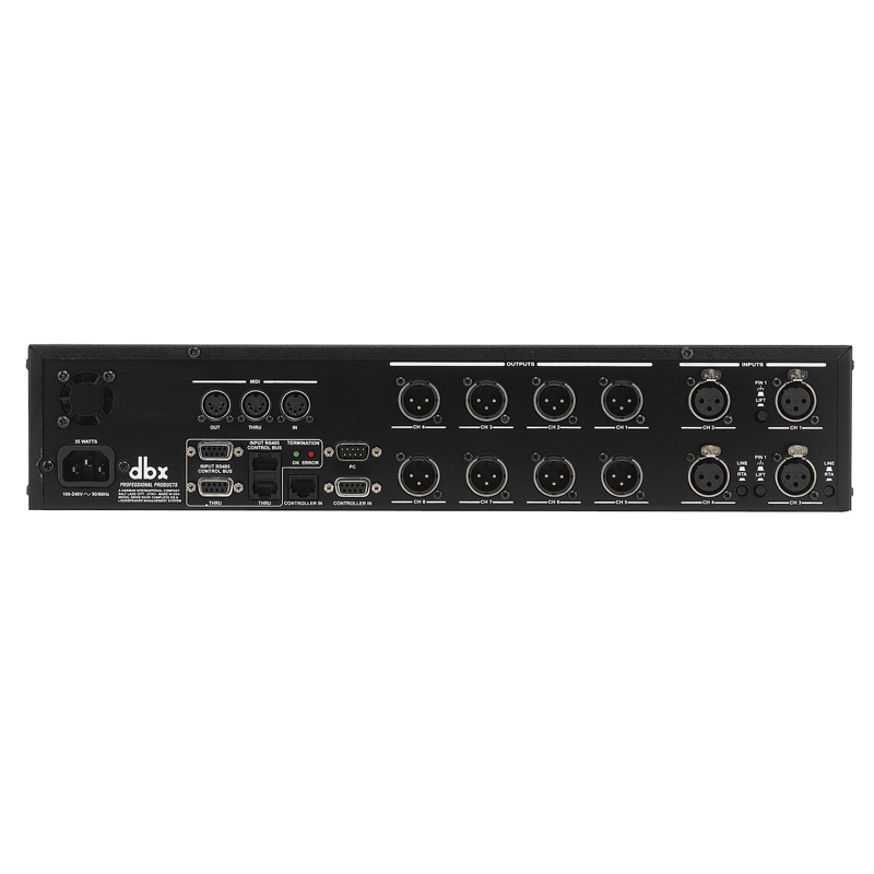 DriveRack DBX 480, 4 input, 8 output, 35W-2