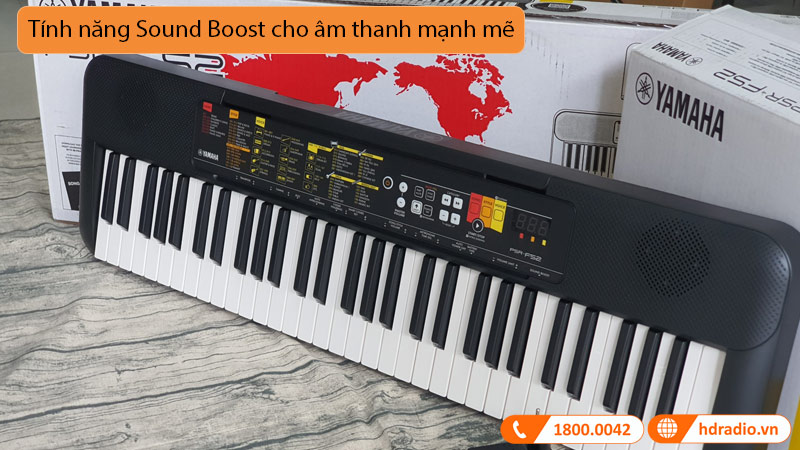 Đàn Organ Yamaha PSR F52, 61 Phím, 32 âm Polyphony, 136 âm sắc-4